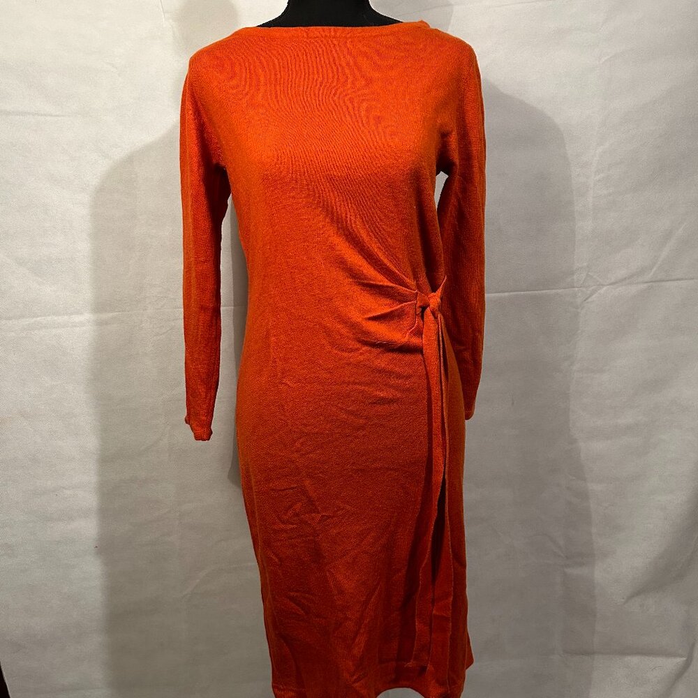 Stretchy Knit Festive Fall Dress